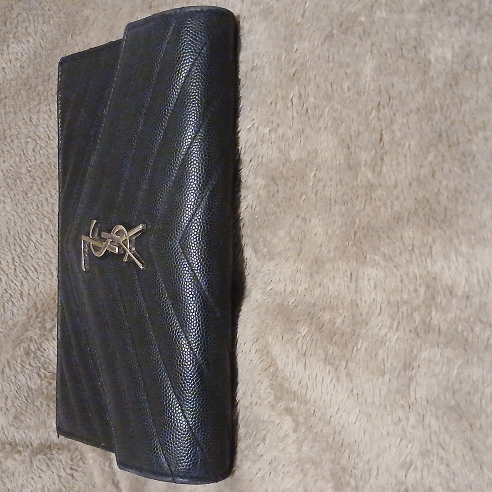 💯% Authentic YSL Envelope Wallet (no chain) - Picture 10 of 17
